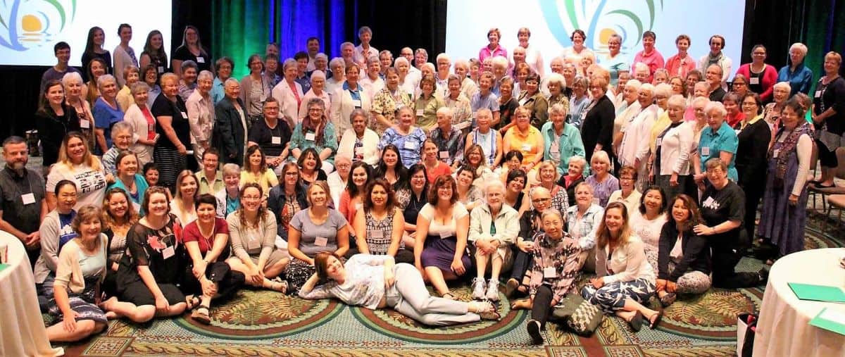 Sisters, asssociates and partners at the U.S. Federation event in 2015