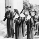 An illustration of the first sisters in St. Louis