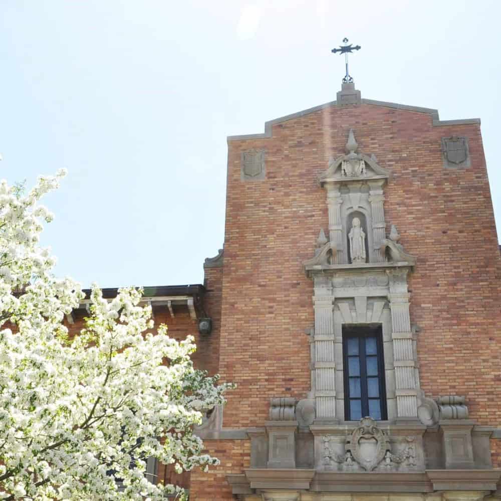 The St. Paul Province chapel in the spring