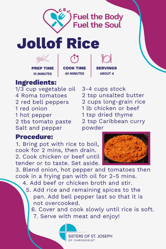 Recipe for Jollof Rice