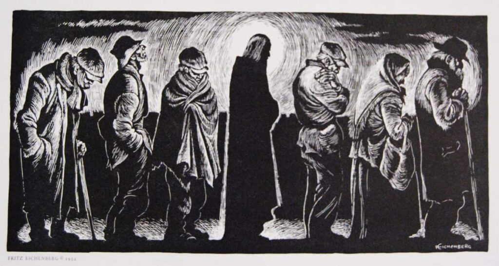 "Christ of the Breadlines" by Fritz Eichenberg