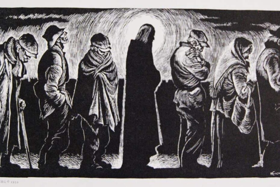 "Christ of the Breadlines" by Fritz Eichenberg