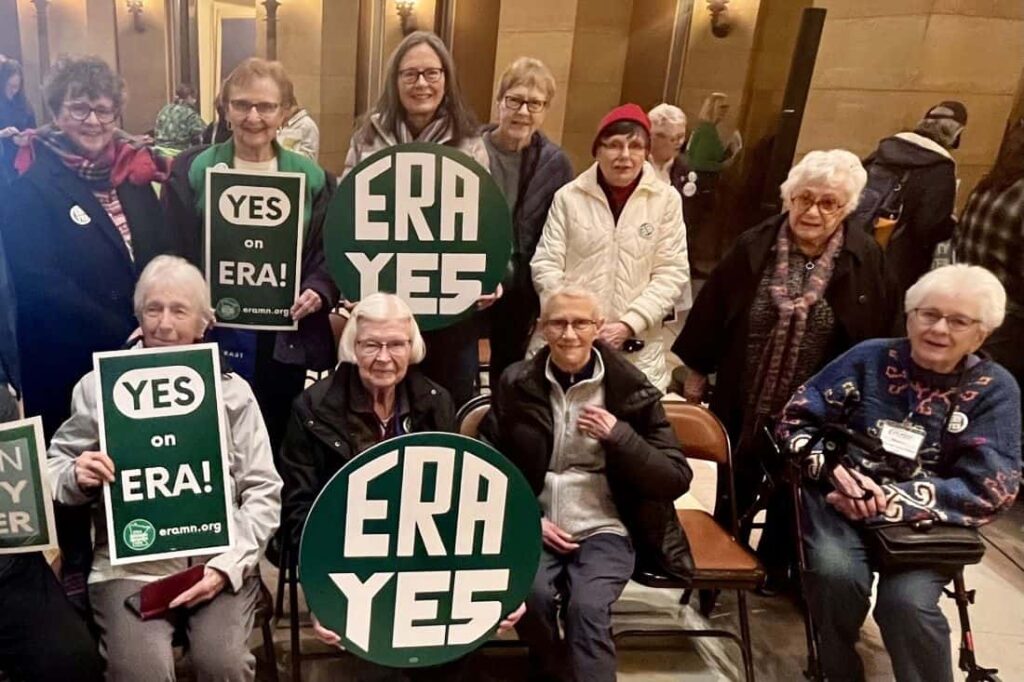 St. Paul Province sisters advocated for passing the ERA bill in the Minnesota Legislature