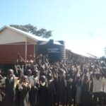 Lwala girls full of joy at their new clean water tank