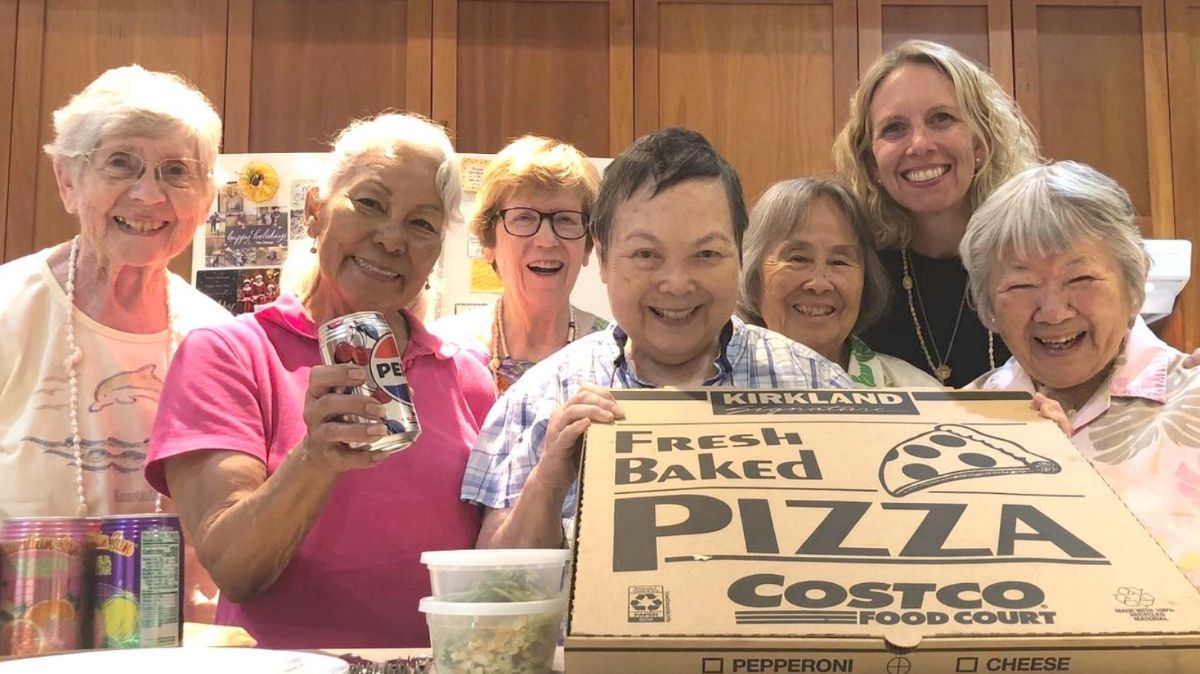 Sisters in Hawai`i enjoying some rest and relaxation.