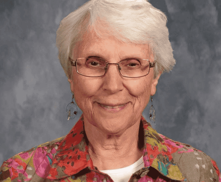 Headshot of Sister Angela Schreiber, CSJ