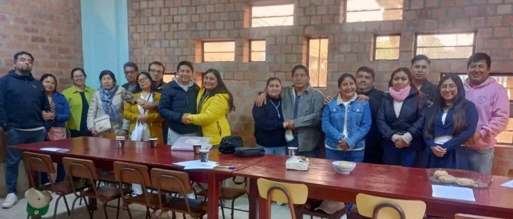 Yoli with the couples she is counseling