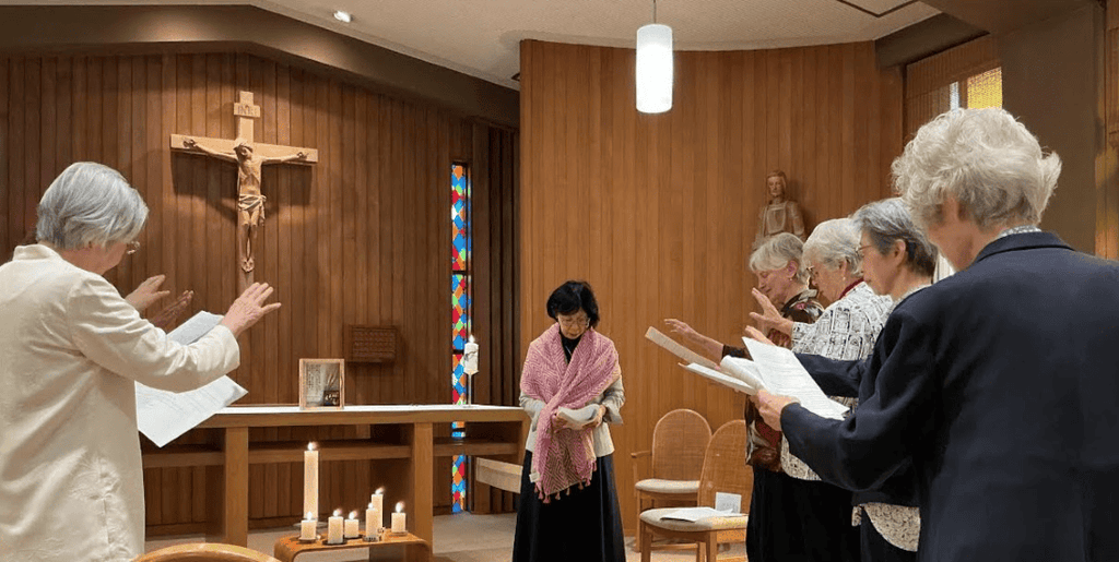 Sister Marie de Lourdes Kuroki's vow renewal